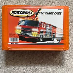 Mattel Matchbox 24 Car Carry Case Vintage